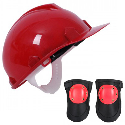 каски и наколенники